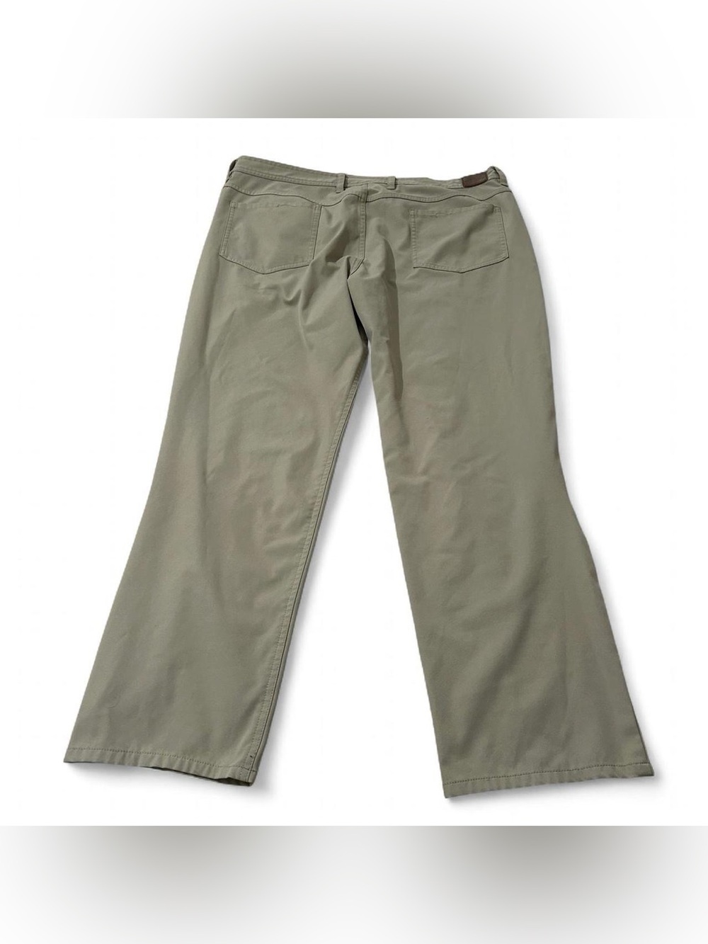 Men’s Genteal Performance Golf Stretch Chino Pants Tan Size 38X30